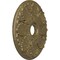Ekena Millwork Milan Ceiling Medallion (Canopies up to 4 5/8"), 24 1/2"OD x 3 1/2"ID x 1"P, Mississippi Mud Crackle CM24MIMMC - alternate 2